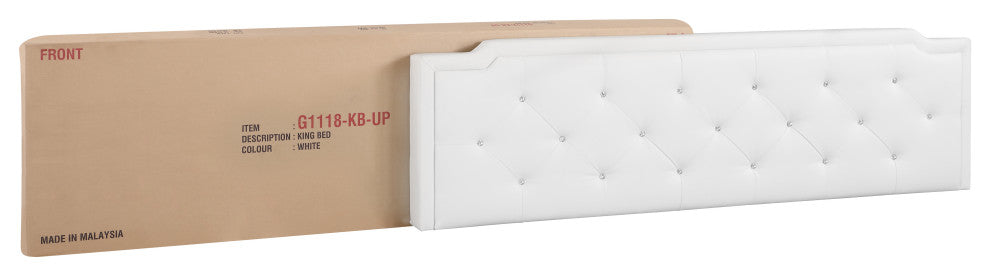 Starlight All in One Bed, White, King