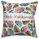 Tropical Christmas 16x16 Spun Poly Pillow