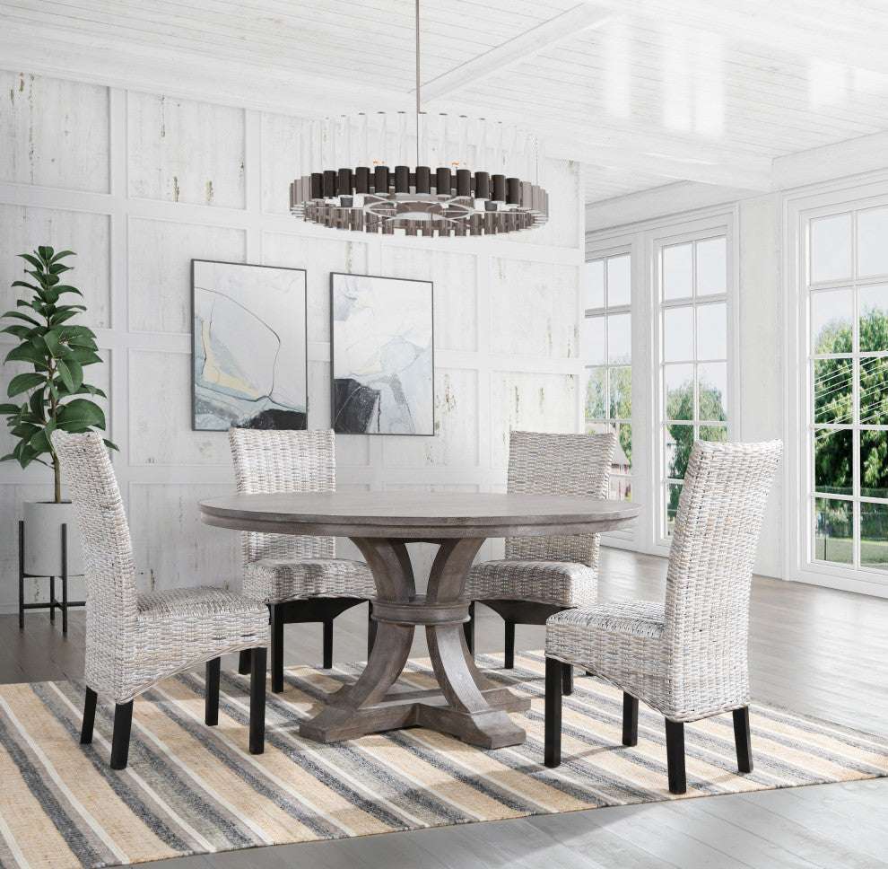Elodie Natural Blue Multi Handwoven Area Rug by Kosas Home