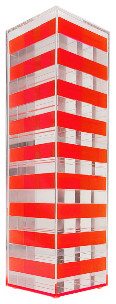 OnDisplay 3D Luxe Acrylic Stacking Tower Puzzle Game - Tumbling Block Game (Pin