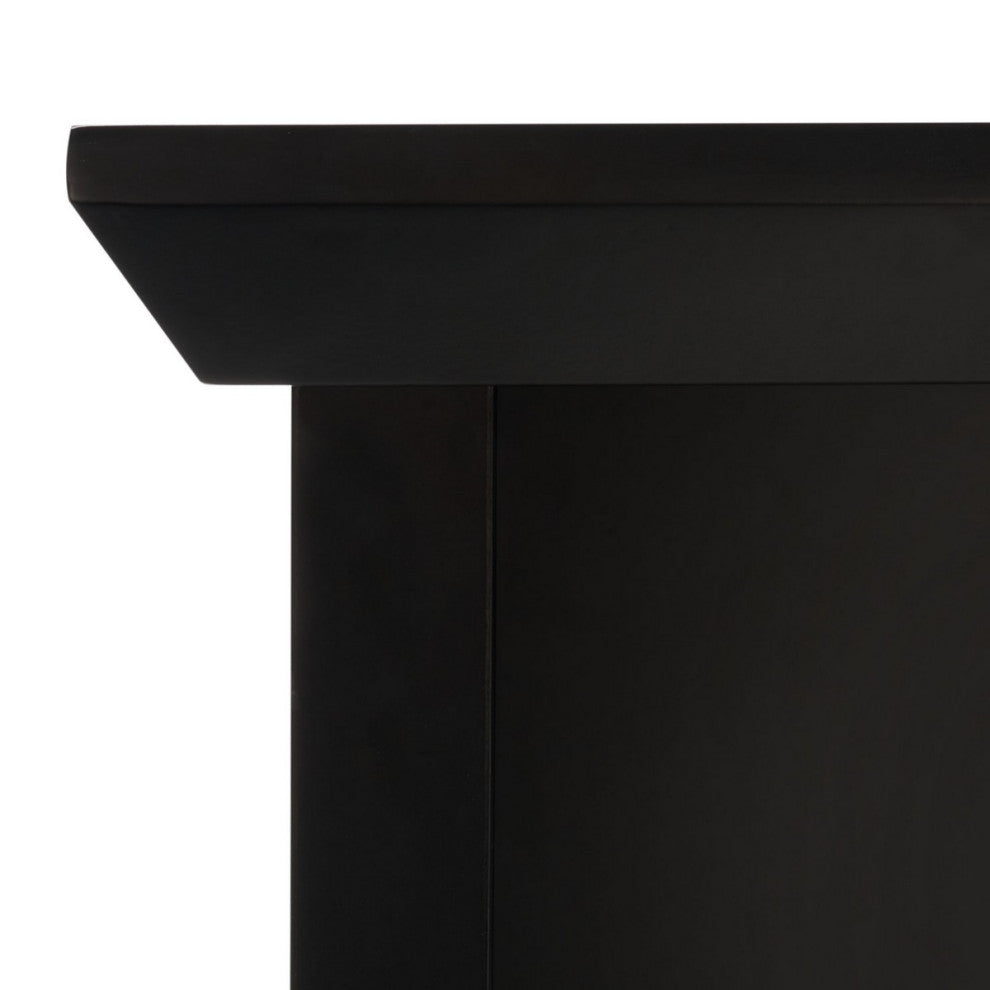 Safavieh Surrey 6 Shelf 2 Hook Hall Tree, Black