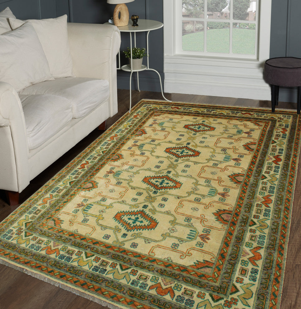 Balochi Wahida Ivory Rug