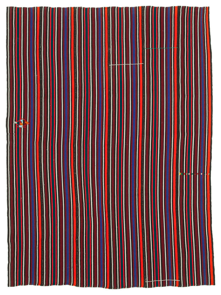 Rug N Carpet - Handmade Oriental 5' 8'' x 7' 9'' One-of-a-Kind Kilim Rug