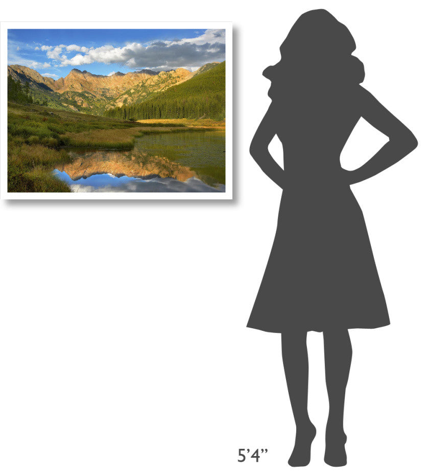 "Mt Powell and Piney Lake, Colorado" Paper Print by Tim Fitzharris, 34"x26"