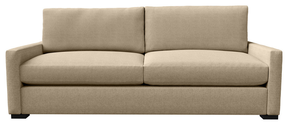 Nativa Interiors Revolution 83" Sofa, Flax, Depth: Classic