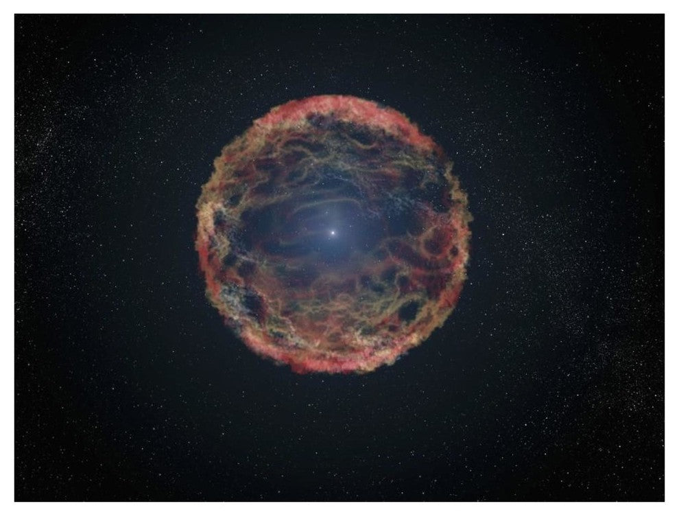 "Artist's Impression of Supernova 1993J" Digital Paper Print by NASA, 42"x32"