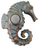 Painted Seahorse Doorbell