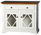 41" Shelter Bay Credenza, Iron Ore, Caribbean Rum