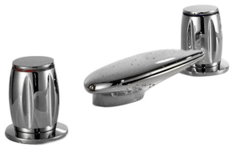 Fontana Verde Chrome European Waterfall Bathtub and Shower Faucet
