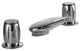 Fontana Verde Chrome European Waterfall Bathtub and Shower Faucet