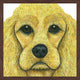 "Cocker Spaniel" Framed Painting Print, 18"x18"