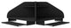 Bradley Floating 2-Piece Cubicle Section Desk Black