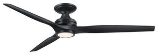 Fanimation Spitfire DC-KIT-64-LK-F Spitfire DC 64" 3 Blade Indoor - Black