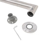Fusion Stainless Steel Grab Bar, 12', Satin Stainless