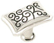 25x39 mm Octagon Knob, RKICK116PNB