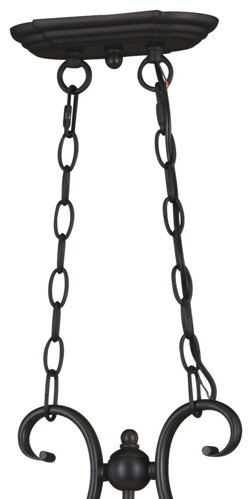 Monrovia 3 Light Linear Chandelier Oil Rubbed Bronze