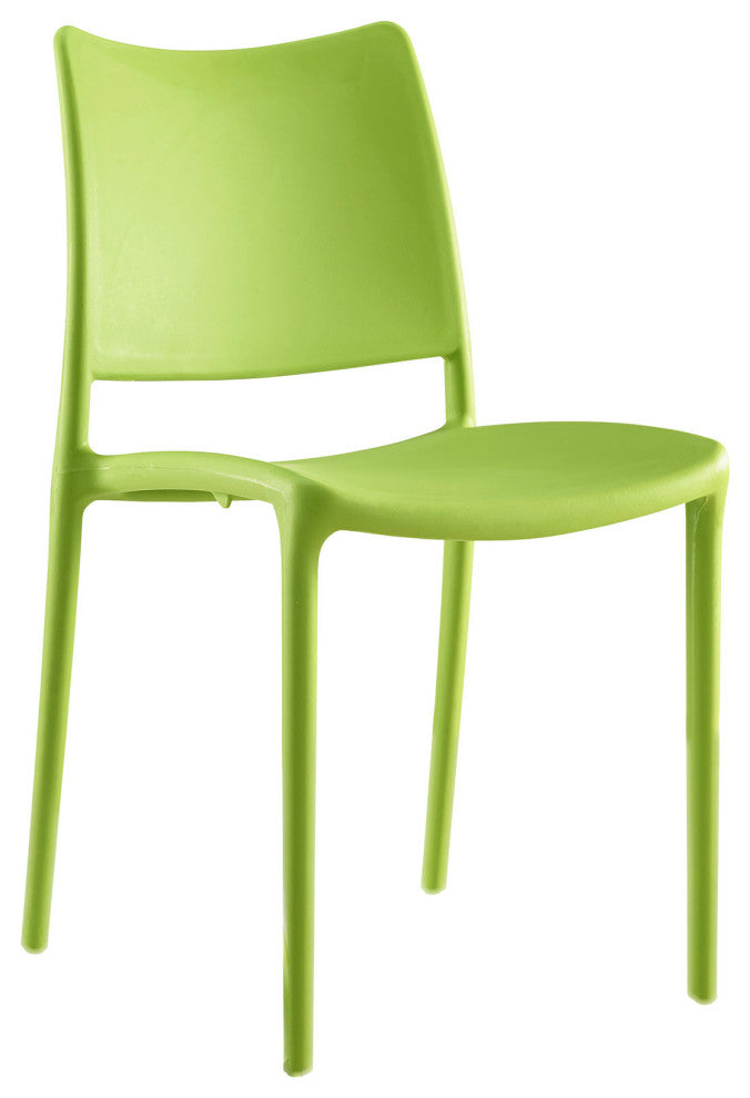 Green Hipster Dining Side Chair Set of 4