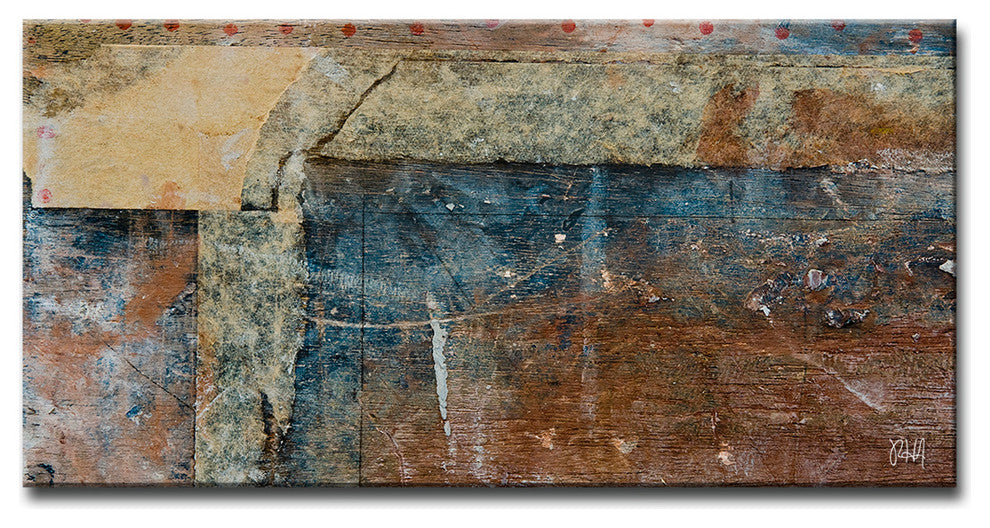 Ready2HangArt 'ABS XIII' Abstract Canvas Wall Art, 12"x16"