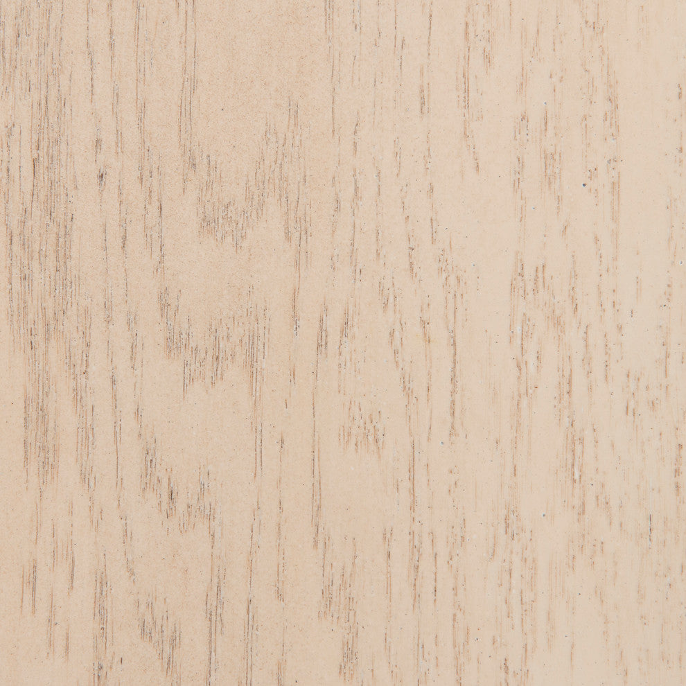 Oak Ridge Single-Pedestal Desk, Bright White Oak