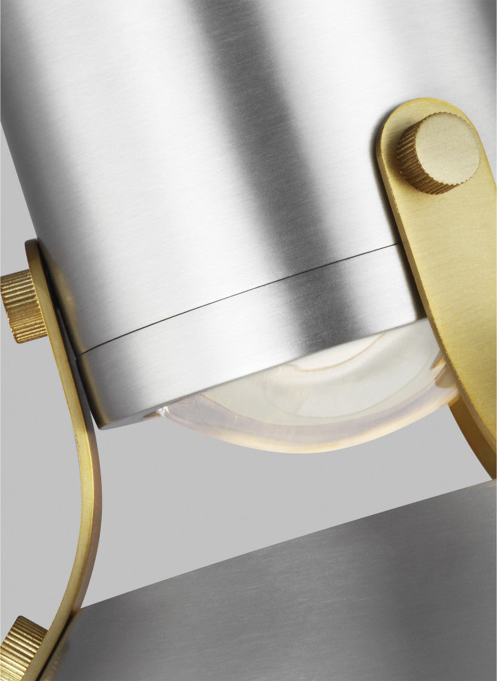 Brynne Small LED Pendant, Satin Nickel