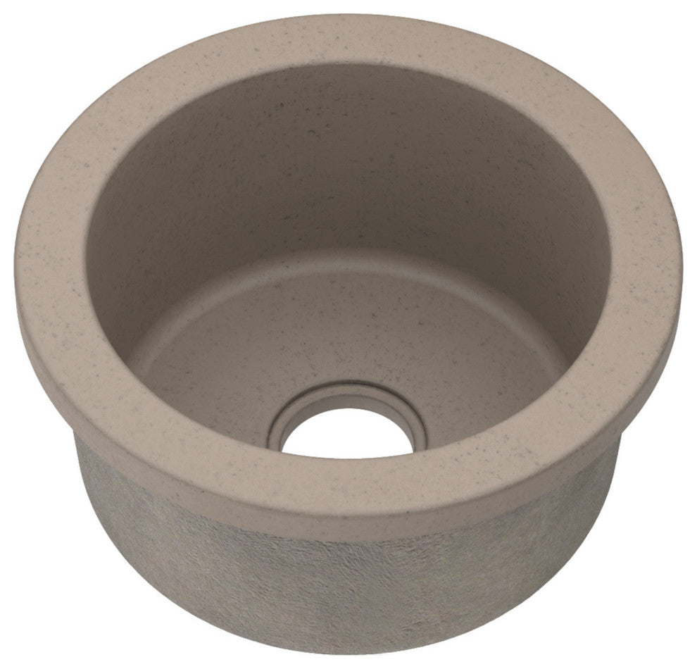 Native Trails NSB1607 NativeStone 16" Undermount Single Basin - Earth