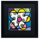 Roberto Rafael 'Big Flower III' Matted Framed Art