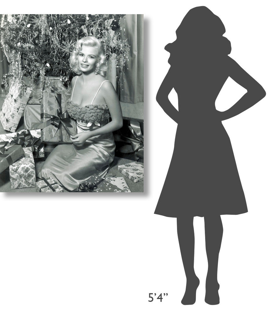 "Jayne Mansfield - Christmas" Canvas by Hollywood Photo Archive, 32x40"