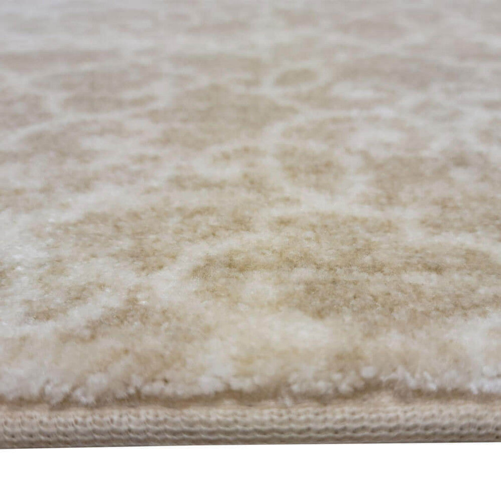 London Town Custom Cut Indoor Area Rug Collection, Desert, 7x7