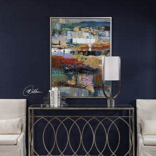 Uttermost 37005 Fiesta 37 1/4"W Abstract Bold Hand Painted Canvas