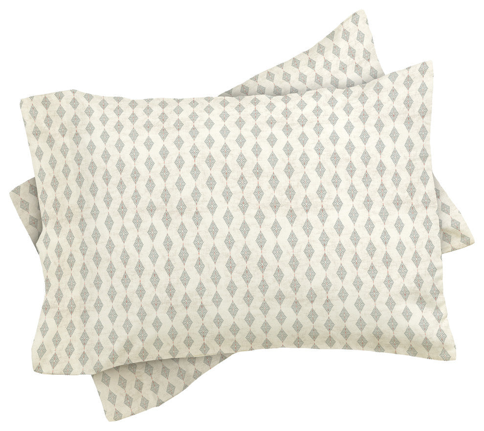 Holli Zollinger Boho Diamond Duvet Cover Set, Queen