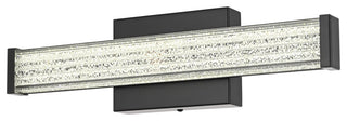 Home Living 16" Led Wall Sconce, Black