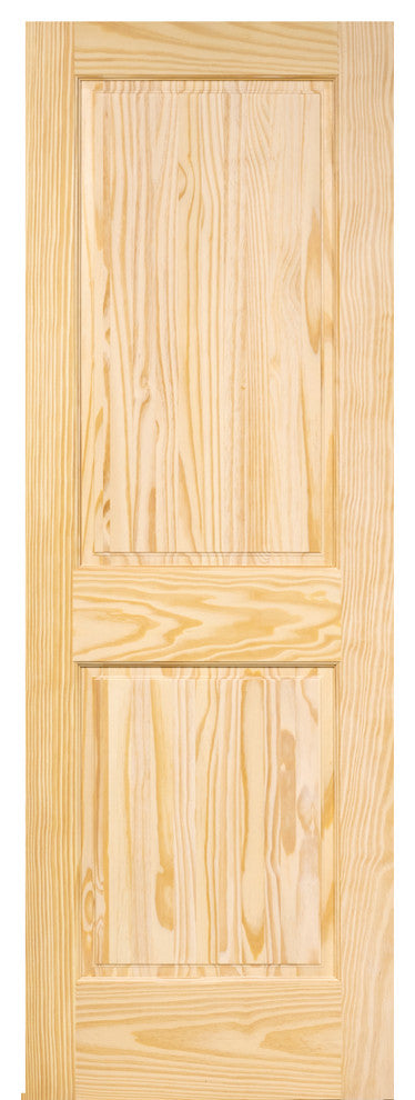 Interior Door, Colonial 2-Panel, Square, 1.375"x28"x80"