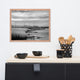 Historic New Castle 2 Coastal Landscape Framed Photo Paper Wall Art Prints, Red Oak, 16" X 20"