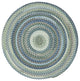 Capel Manchester Light Blue 0048_400 Braided Rugs - 9' 6" Round