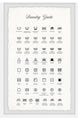 "Laundry Guide II" Framed Painting Print, 16x24
