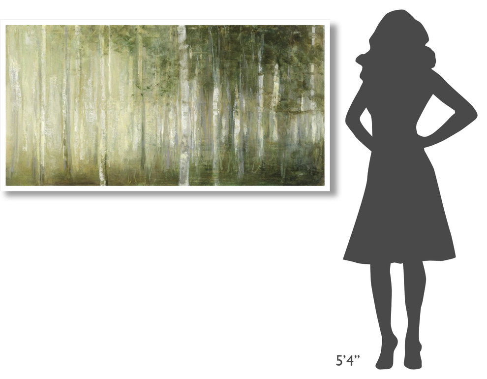 "Resolutions" Digital Paper Print by Julia Purinton, 62"x32"
