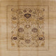 Ahgly Company Indoor Square Mid-Century Modern Area Rugs, 4' Square