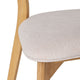 GDF Studio 5-Piece Meanda Mid Century Wood Dining Set, Light Beige