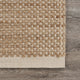 8' X 10' Tan Hand Loomed Area Rug
