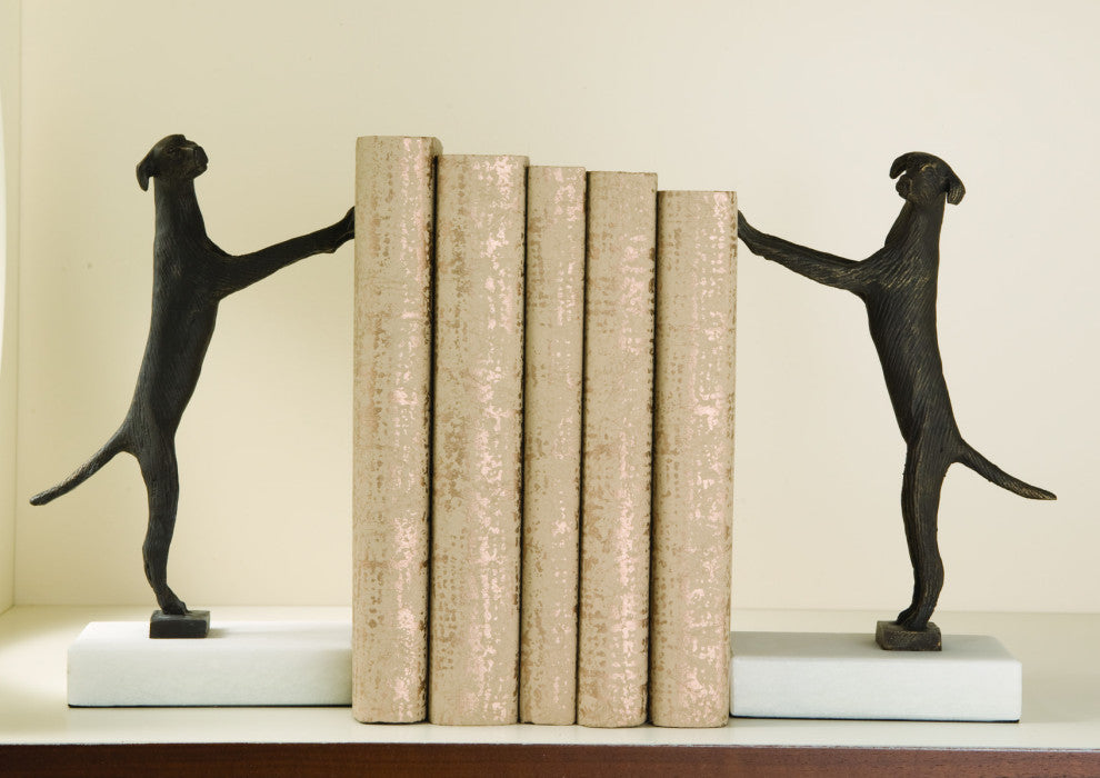 En Retriever Bookends - Natural