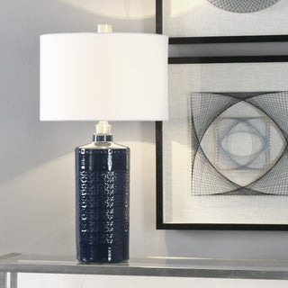 Uttermost Thalia Royal Blue Table Lamp