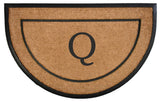 Calloway Mills The General Monogram Doormat, Letter Q