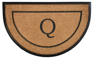 Calloway Mills The General Monogram Doormat, Letter Q