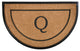 Calloway Mills The General Monogram Doormat, Letter Q