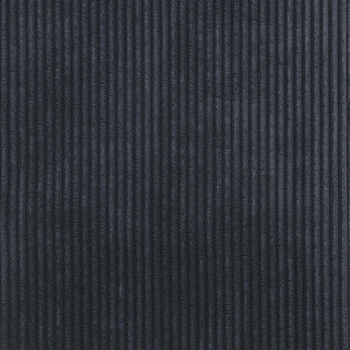 Benson Upholstered Dining Chair, Black, Microsuede Corduroy