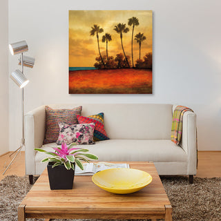 "Las Palmas I" by Gregory Williams, Canvas Print, 37"x37"