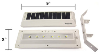 Solar Dual Sided LED Post Sign Light For Outdoor Signs