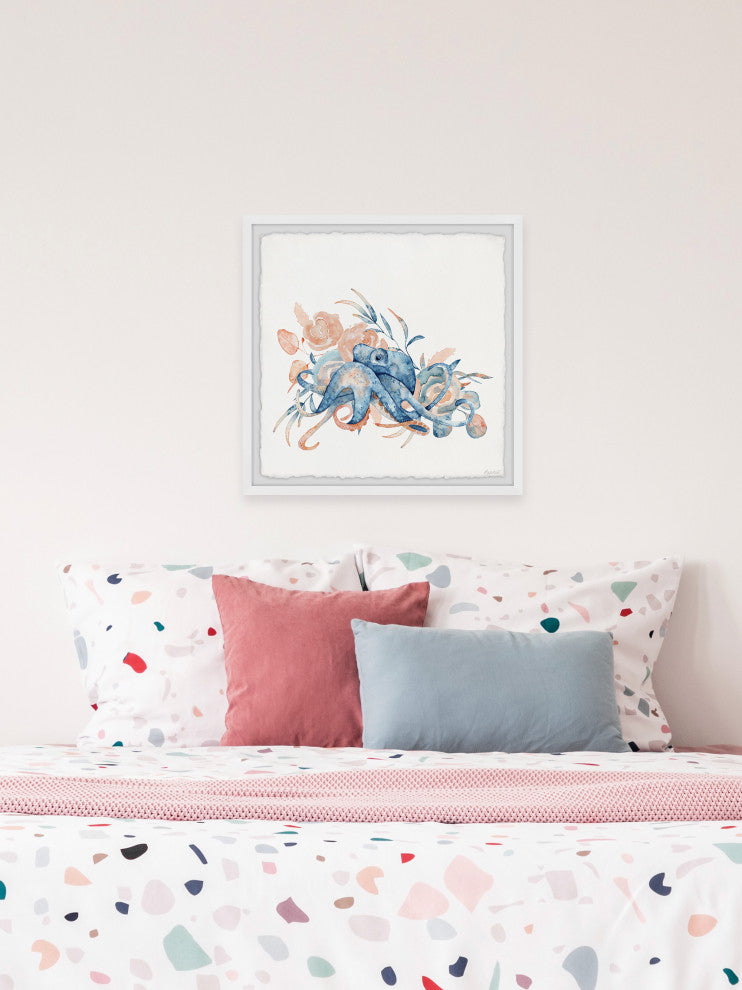 "Life Goes On" Framed Painting Print, 32x32