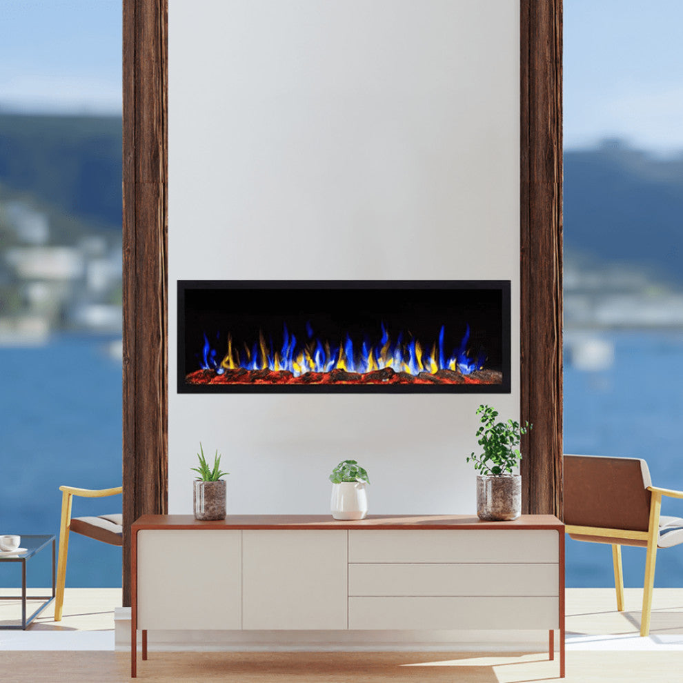 Touchstone Sideline Elite Outdoor 60" Recessed Smart Electric Fireplace
