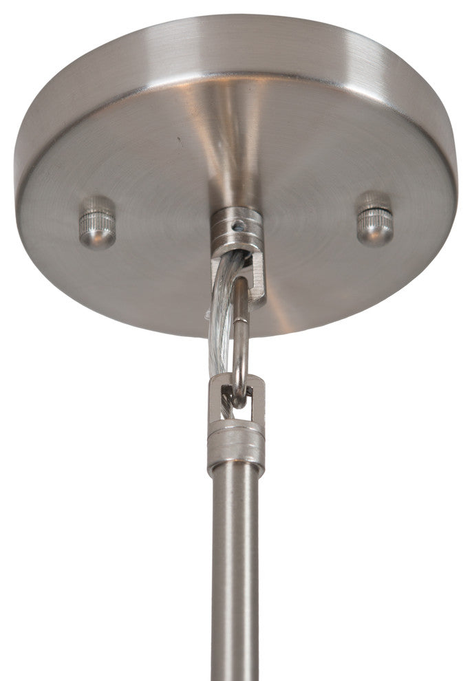 Lyell Forks 5-Light Pendant, Shade: Chili Pepper Red